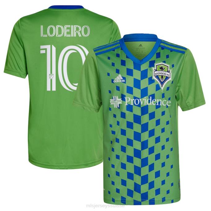 MLS Jerseys enfants Seattle Sounders FC Nicolas Lodeiro Maillot de joueur réplique vert adidas vert 2023 Legacy XXTX1133 Jersey