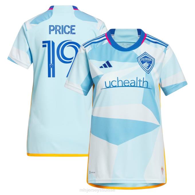MLS Jerseys femmes maillot réplique colorado rapids jack prix adidas bleu clair 2023 new day kit XXTX1191 Jersey