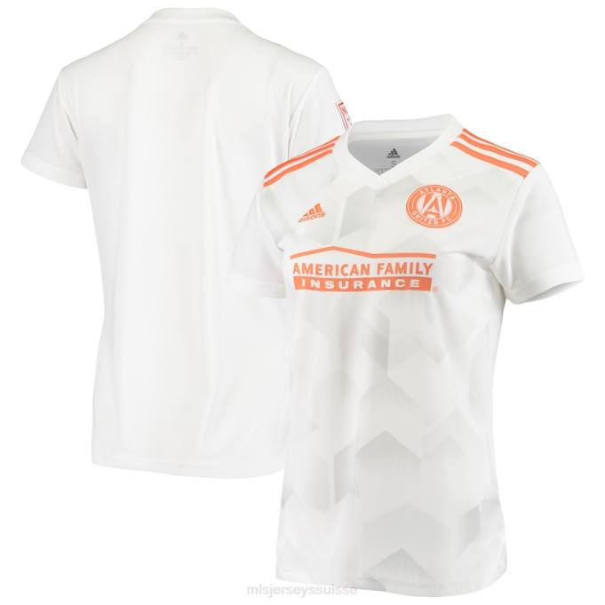 MLS Jerseys femmes Maillot Atlanta United FC Adidas Réplique Extérieur 2019 Blanc XXTX287 Jersey