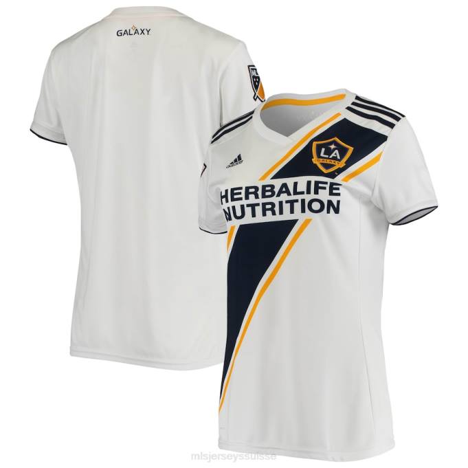 MLS Jerseys femmes maillot la galaxy adidas réplique domicile 2018 blanc XXTX368 Jersey