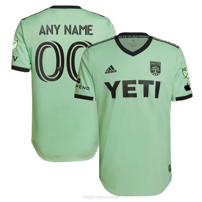MLS Jerseys Hommes austin fc adidas menthe 2023 le kit sentimiento maillot personnalisé authentique XXTX202 Jersey