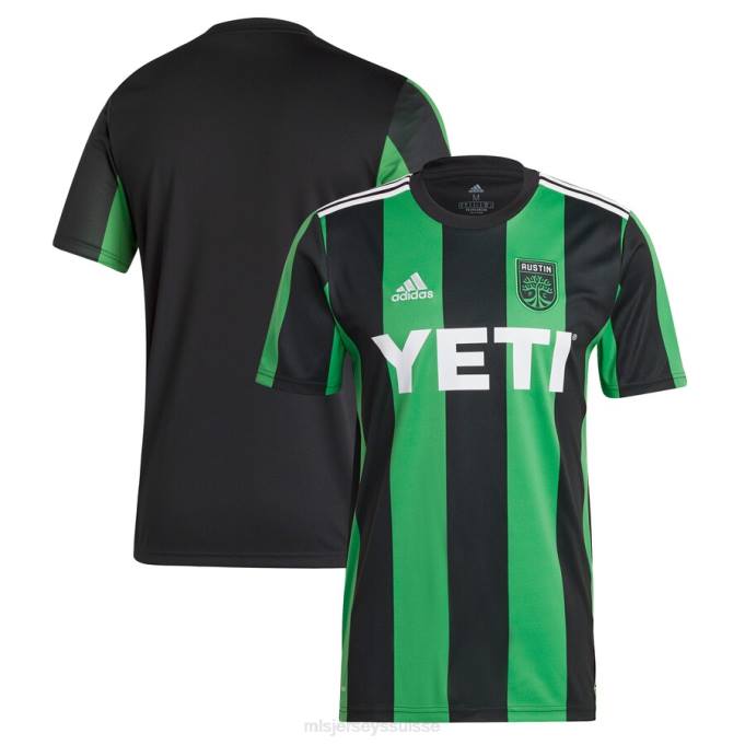 MLS Jerseys Hommes maillot austin fc adidas noir réplique primaire 2021 XXTX1148 Jersey