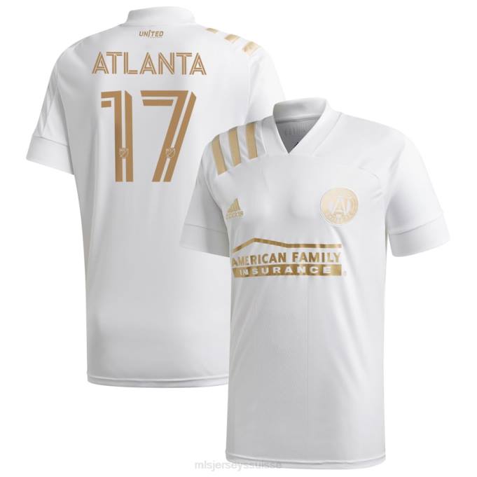 MLS Jerseys Hommes maillot réplique du roi adidas blanc 2020 atlanta United FC XXTX1308 Jersey