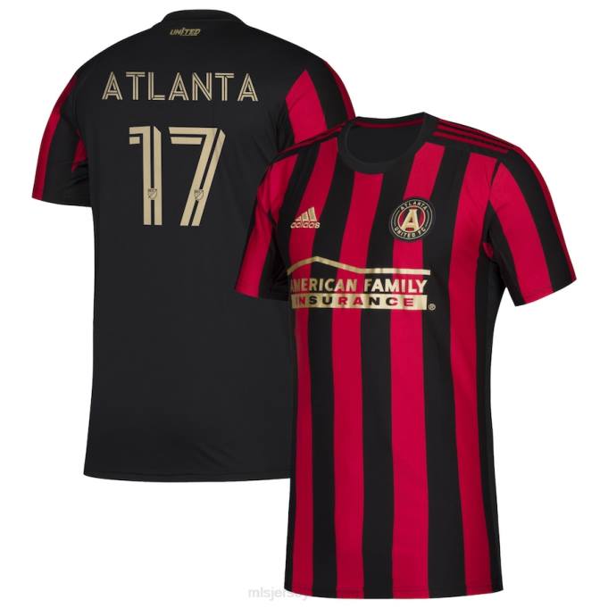 MLS Jerseys Hommes maillot réplique étoile et rayures adidas rouge 2020 atlanta United FC XXTX1495 Jersey