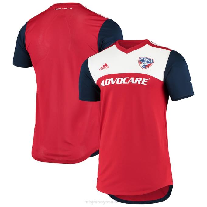 MLS Jerseys Hommes maillot fc dallas adidas rouge 2019 réplique domicile XXTX936 Jersey