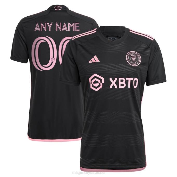 MLS Jerseys Hommes maillot personnalisé inter miami cf adidas noir 2023 la noche réplique XXTX503 Jersey