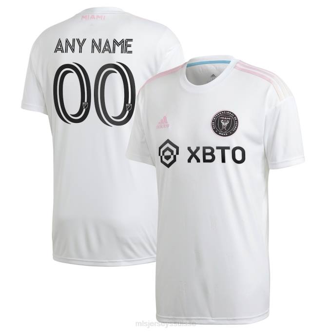 MLS Jerseys Hommes maillot réplique personnalisé primaire inter miami cf adidas blanc 2020 XXTX870 Jersey