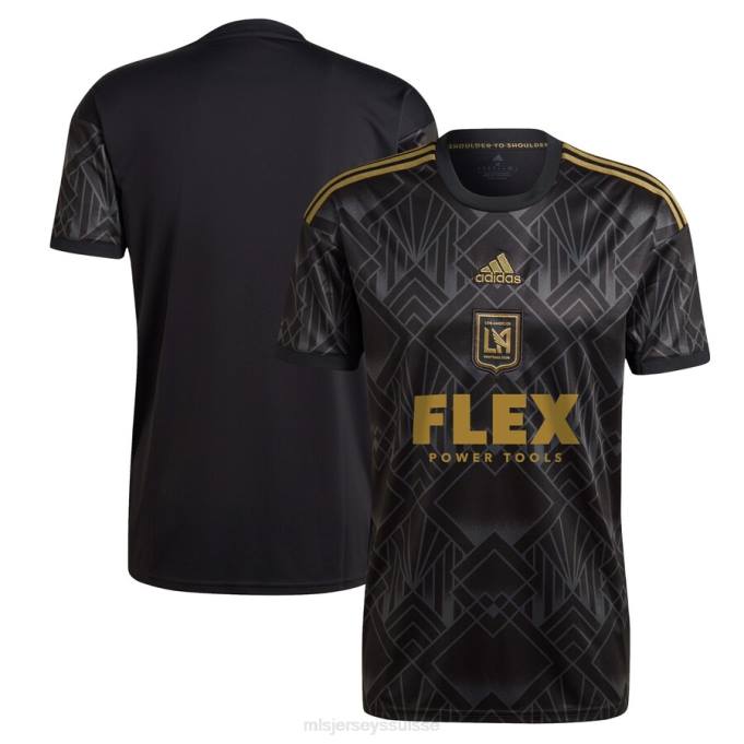 MLS Jerseys Hommes lafc adidas noir 2022 kit anniversaire 5 ans réplique maillot vierge XXTX91 Jersey